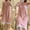 Pink, variant on Rigardu Women's Cotton Nightgown Sleepwear Short Sleeves Nightshirt Women Sleep Dress Ladies Gowns Sleepwear Nightgowns for Women Soft Cotton White Xl