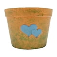 thumbnail image 4 of Succulent Flower Pot Resin Sewing Designs Flower Pot Relief Heart Knot Flower Pot, 4 of 9