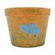 thumbnail image 3 of Suculenta Maceta Resina Diseño de Resina Diseño Nudo en Corazón Relieve, Pequeña Maceta Multifuncional con Orificio de Drenaje, 11.2x11.1x8.5cm, Ideal para Cactus, Oficina y Decoración del Hogar, 1, 3 of 7