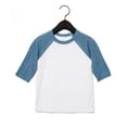 thumbnail image 4 of Bella + Canvas Toddler 3/4 Sleeve Baseball T-Shirt, 4 of 4