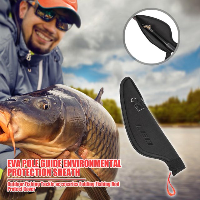 Caña de pescar plegable de EVA compuestaanillo guiadocubierta protectoraengranajes de peces marinos Ndcxsfigh Nuevos Originales