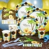 King of the Jungle Baby Shower Party Pack for 8
