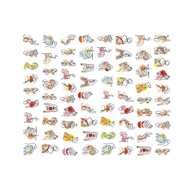 Vogacara Pegatinas para uñas, calcomanías en relieve 3D, impresión de deslizadores de belleza para manicura, decoración DIY, adhesivo, accesorios de Juegos de manicura WG475 Vogacara CE012223-10B
