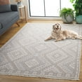 thumbnail image 3 of SAFAVIEH Prairie Ethelbert Geometric Area Rug, Beige/Ivory, 5'3" x 7'6", 3 of 11