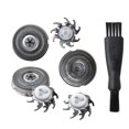 thumbnail image 4 of Men's Electric Shaver Replacement Head Blades Compatible with SweetLF Electric Razor SWS7105, with Cleaning Brush, 4 of 5