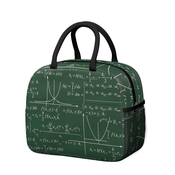 Sac à Lunch Isotherme à Thème de Laboratoire – Sac Isotherme Réutilisable pour Étudiants, Enseignants et Fans de Sciences