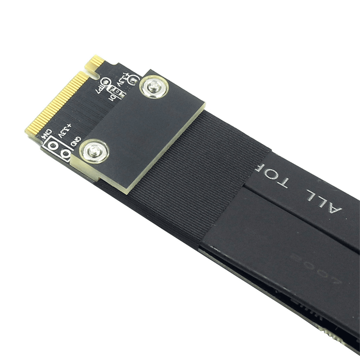 R43SG M.2 Nvme PCIe4.0X4 Graphics Card External Docking Station for NUC / ITX / / Laptop 50cm