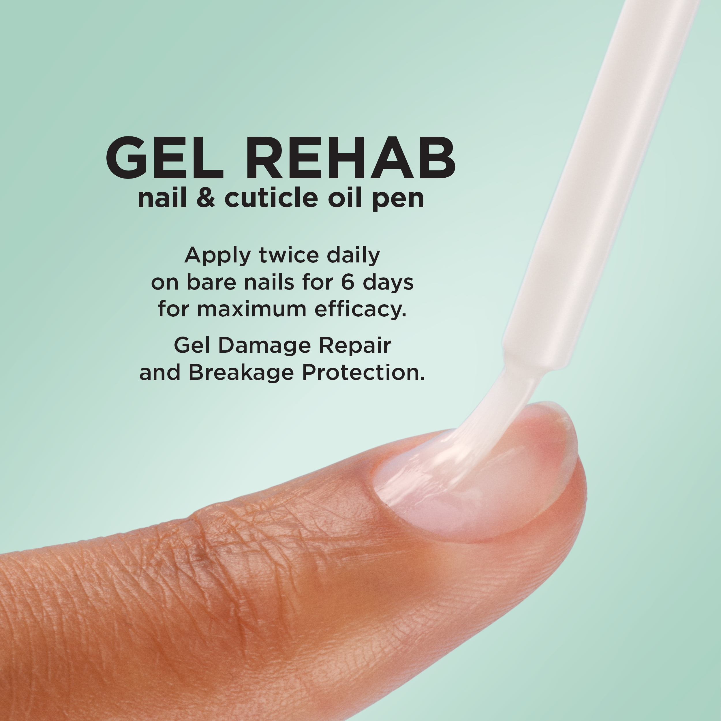 Sally Hansen Gel Rehab Quick-Drying Nail Repair Serum with Samphire Extract & Vegan Keratin