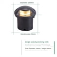 thumbnail image 2 of Empotrable para Exteriores, para Suelo, Iluminación Paisajística, Impermeable, LED, para Jardín, CA 85-265 V, 2 of 5