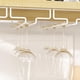 thumbnail image 5 of Historyli Mueble bar de vinos de 3 niveles con luces LED,mueble bar de café con estantes ajustables,puerta de malla y deflector,pequeño mueble bar con botellero y portavasos para cocina,color blanco, 5 of 8