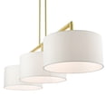 thumbnail image 6 of Livex Lighting - Meridian - 3 Light Linear Chandelier in Modern Style - 14, 6 of 11
