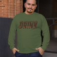 thumbnail image 4 of This Team Makes Me Drink Long Sleeve T-shirt Cleveland Football Fan Tailgating, 4 of 7