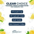 Thickened Lemon Flavored Water for Dysphagia & Swallowing Difficulty