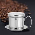 thumbnail image 4 of EASTIN Coffee Maker Pot  Stainless Steel Coffee Drip Filter Maker Single Cup Coffee Drip Brewer Portable for Home Kitchen Office Outdoor Use Best Gift Choice for Baristas Coffee (Silver), 4 of 9