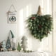thumbnail image 1 of Fiudx Ofertas de la semana Árbol de Navidad para colgar en la pared, decoración de pared para cafetería, corona para colgar en la puerta, decoración de puerta, árbol al revés, 1 of 6
