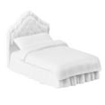 thumbnail image 3 of de Modelo de Cama Individual en Miniatura de 3,1 Pulgadas para Decoraciones de Casa de Muñecas, Suministros de Jardín de Hadas, Accesorios de Micr, 3 of 8