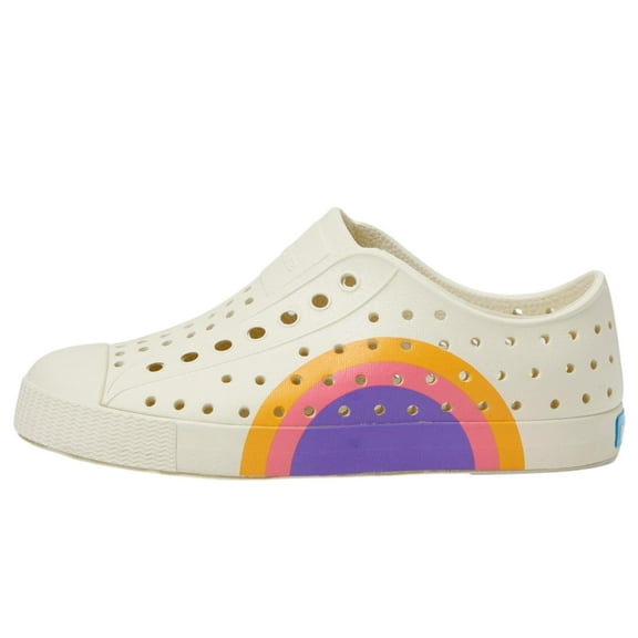 Native Shoes Jefferson Sugarlite™ Bone White / Bone White / Apricot Dazzale Ultra  13111502-1840 Grade-School Size 7