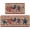 Stars and Stripes, variant on Strawberry Spring Kitchen Mats Set of 2, Floral Home Sweet Home Kitchen Rugs for Floor Hallway Laundry Sink Non Slip Low-Profile Seasonal Home Decor 17x29 and 17x47 Inch