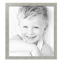 thumbnail image 2 of ArtToFrames 19" x 21" Classic Silver Picture Frame, 19x21 inch Gray MDF Poster Frame (WOM-4499), 5 Pack, 2 of 8