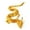 Golden, variant on Callipe Chinese Dragon Statue 3D Printed Dragon Figurine with Movable Joints Articulated Dragon Sculpture Desk Decoration for Home Office