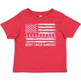 thumbnail image 3 of Inktastic Breast Cancer Awareness Pink Ribbons and Flag Boys or Girls Baby T-Shirt, 3 of 5