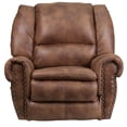 thumbnail image 4 of Breathable Padre Almond Fabric Accent Nail Rocker Recliner, 4 of 5