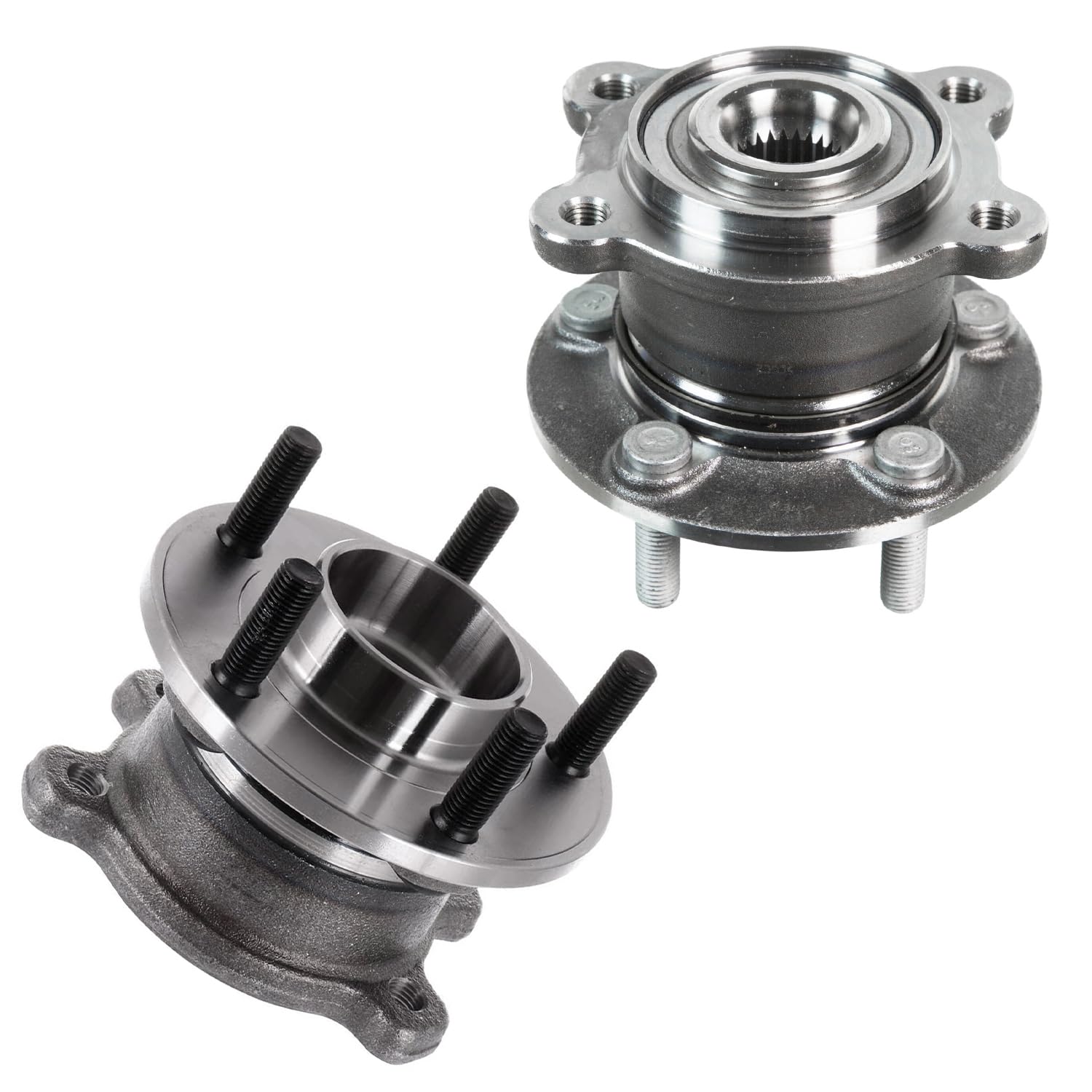 AWD Rear Wheel Bearing & Hub Assembly For 2009-2013 Toyota Matrix & Pontiac Vibe (2-Pack) – Detroit Axle