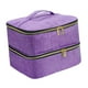 thumbnail image 2 of Bolsa de Transporte Yuyangstore Estuche Organizador de Esmalte de Unas Violeta, 2 of 8