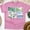Azalea, variant on Salty Soul Tropical T-Shirt for Women, Coastal Beach Scene Graphic Tee, Maroon, Size M