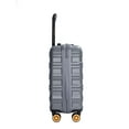 thumbnail image 6 of Carry-On Luggage: 18.5" Hard Shell Suitcase with Wheels, TSA Lock, DARK GREY. ABS+PC, Airline Approved for Travel, Lightweight &amp; Durable for Business Trips., 6 of 15