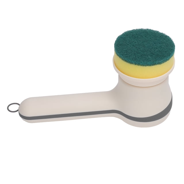 Fregadora Inalámbrica A Prueba De Agua, Fregadora Giratoria Eléctrica Inalámbrica, Antideslizante, Segura, Manual, Ahorro De Tiempo, Carga Rápida Con 4 Cabezales Reemplazables