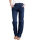 thumbnail image 2 of Pincandy Women's Solid Color Stretch Denim Leggings - 2 Pockets, Loose Wide Leg Fit, Perfect for Gym, Workout & Casual Wear, 2 of 7