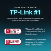 TP-Link Deco BE3600 Next-Generation AI-Driven Dual Band Wi-Fi 7 Home Mesh Router System, 2-Pack - Covers up to 4,500 Sq Ft, Replaces Wi-Fi Router and Extender