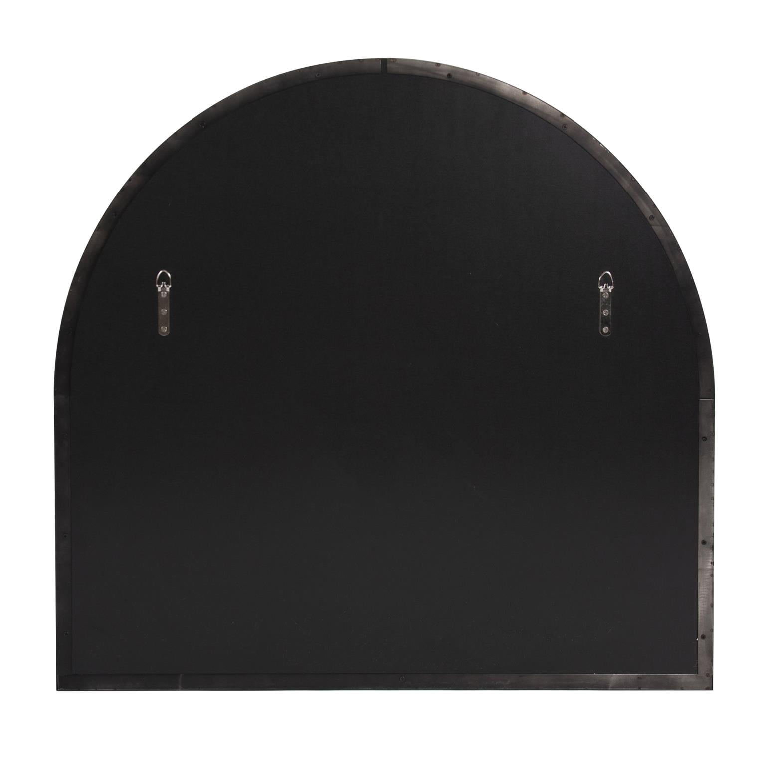 Tyler Dillon Stainless Steel Framed Wall Mirror, Van Buren Collection