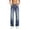 Blue, variant on Tqcoqu Women's High Waist Narrow Wide Leg Jeans,Light Wash Stretch Classic Loose Straight Denim Pants With Pockets,Blue Women's S-XXL