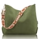 thumbnail image 1 of Bolso Prite Corduroy para mujer con cremallera verde, 1 of 7