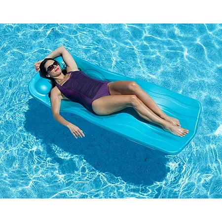 Aqua Cell Marquis 1.25-in Thick Pool Float - Aqua