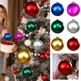 thumbnail image 7 of Yhmxh Large Christmas Balls Ornaments, 4.8" Shiny Oversized Christmas Decorations Xmas Tree Shatterproof Christmas Balls Hanging Xmas Shatterproof Plastic Balls Ornaments for Lawn Christmas Decor, 7 of 7