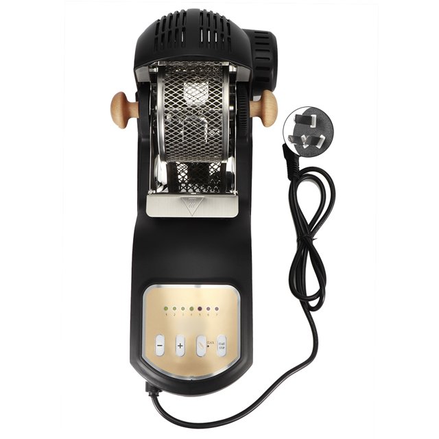 Tostador de granos de café eléctrico completamente automático, máquina tostadora de café, accesorio para hacer café, enchufe australiano 220-240V/50HZ
