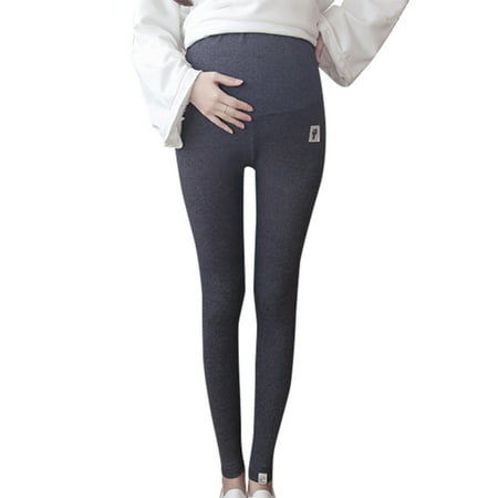 

Pregnant Women Leggings Pants Trousers Lifters Stretchy Slim for Maternity Autumn New