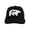 Mama - Black, variant on Mama and Papa Bear Adjustable Trucker Hat - Papa - Black/White