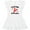 AA-White, variant on Inktastic Just Here for the Lobster Girls Baby Dress