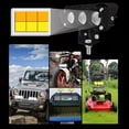 thumbnail image 4 of 2pzs Faros Auxiliares 3 Modos Doble Color Led Para Auto Moto, 4 of 8