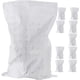 thumbnail image 1 of 10 Pack Woven Rubble Bags - Heavy Duty Polypropylene Construction Bags - Strong White Bags - Jumbo Industrial Storage Bags - 45 X 75cm, 1 of 5