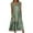 Green, variant on JSheng Womens Summer Print Maxi Dresses Fashable V-Neck Sleeveless Floral Print Casual Flowy Dress