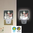 thumbnail image 2 of Yayeee LED Night Light for The Home Plug in With Light Sensors 2 Pack, Snowman Family, 2 of 6