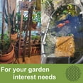 thumbnail image 2 of Black Plastic Wire Mesh Fence Roll 15.7IN x 50FT for Garden Chicken Puppy, 2 of 5