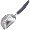 thumbnail image 2 of Jumbo Cat Litter Scoop, All Metal End-to-End with Solid Core, Sifter with Deep Shovel, 2 of 8