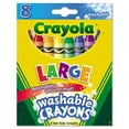 thumbnail image 1 of Binney & Smith  Washable Crayons  Twistable  Eight Colors per Box, 1 of 1