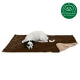 thumbnail image 4 of FurHaven Pet Products Waterproof Velvet Throw Blanket - Brownstone, Medium, 4 of 12
